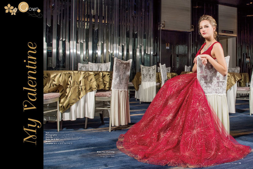 Wedding magazine - Behind The Scenes。